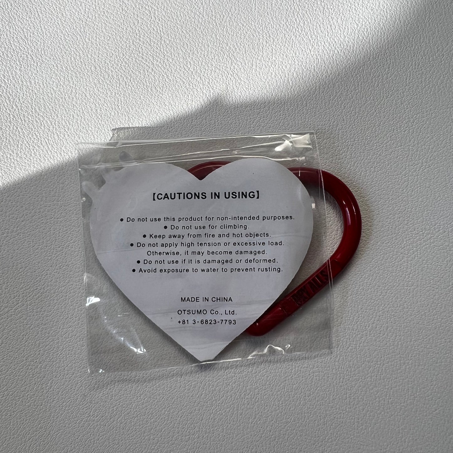 CND / 휴먼메이드 하트 카라비너