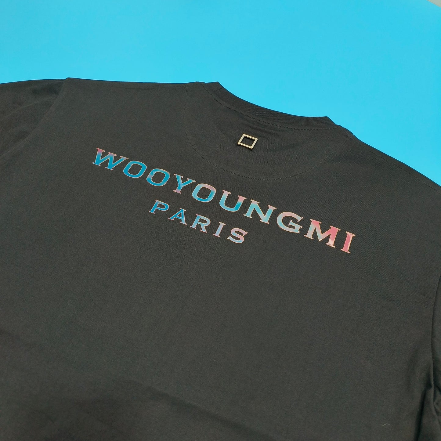 탑우영미 / 우영미 반팔티 , 홀로그램 로고 티셔츠