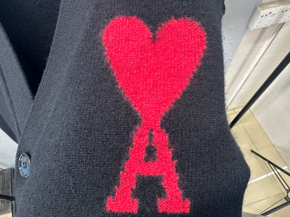 탑아미 / 아미 24년 울  카디건 스웨터