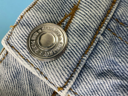 탑아미 / 메탈 하트 로고 청바지