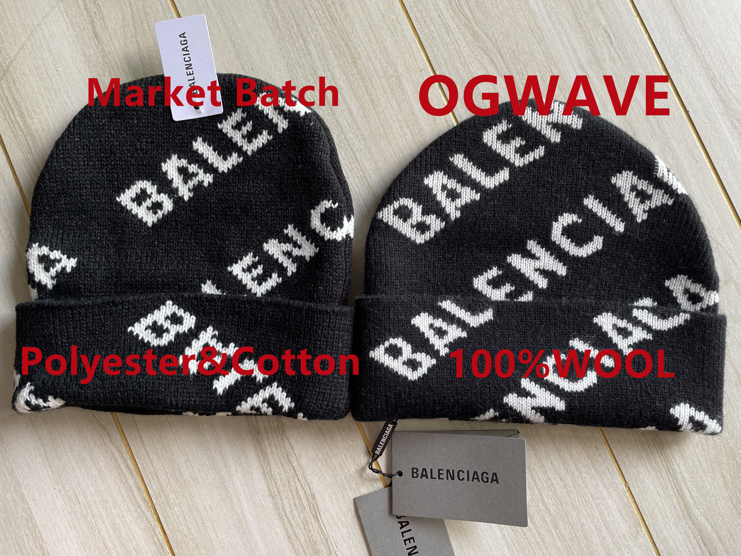 웨이브/발렌시아가 모자