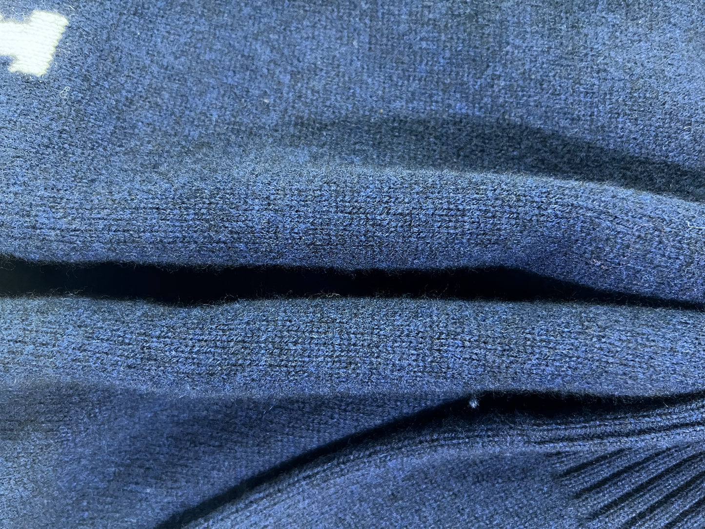 탑아미 / 아미 캐시미어 화이트 빅 사이즈 스웨터