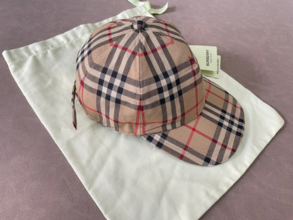 웨이브/버버리 모자