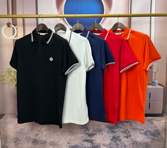 탑몽클 / MC 간단한 짧은 소매 폴로
