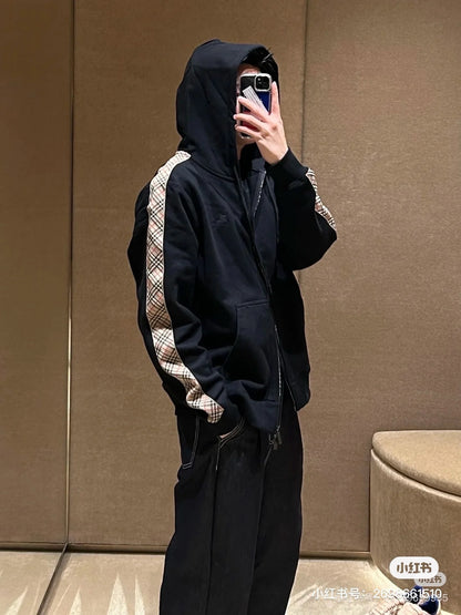 대리석 / 버버리 지퍼 후드