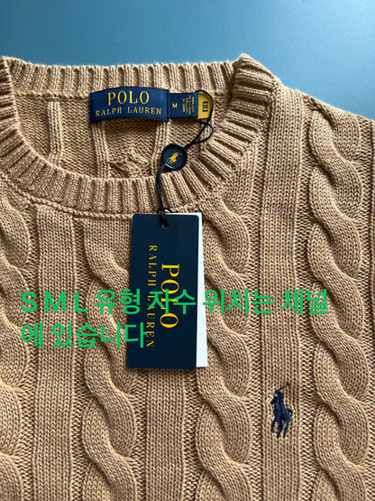 탑폴로 / 폴로 꽈베기 니트 스웨터