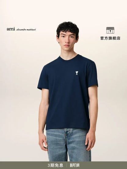 탑아미 / 아미 2025년 신상 화이트 와펜 반팔