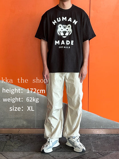 kka / 휴먼메이드 반팔티 ,  HUMAN MADE Tiger short sleeve black