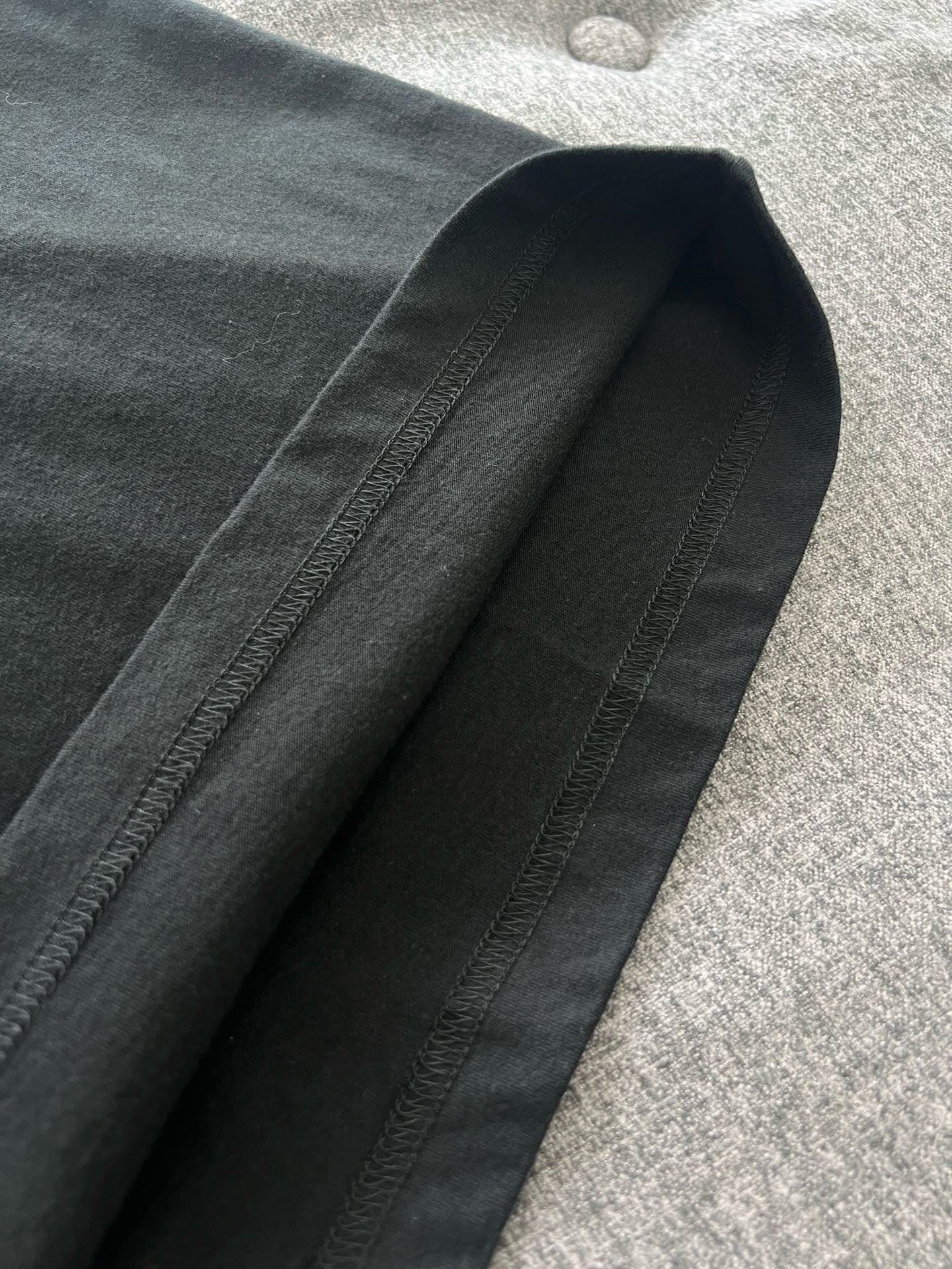 대리석 / 크롬하츠 넥로고 워싱 반팔 티셔츠