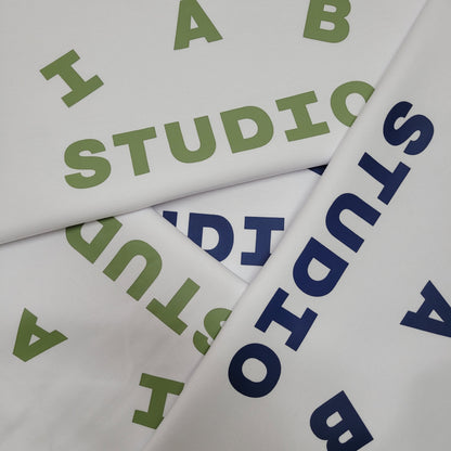 탑아이앱 / 아이앱 티셔츠 화이트 라이트 그린