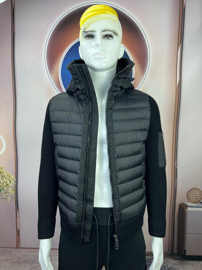 탑몽클 / MC 후드 니트 다운