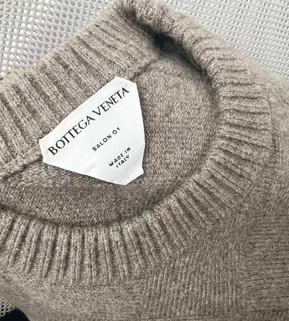 대리석 / 보테가베네타 입체짜임 체크 니트