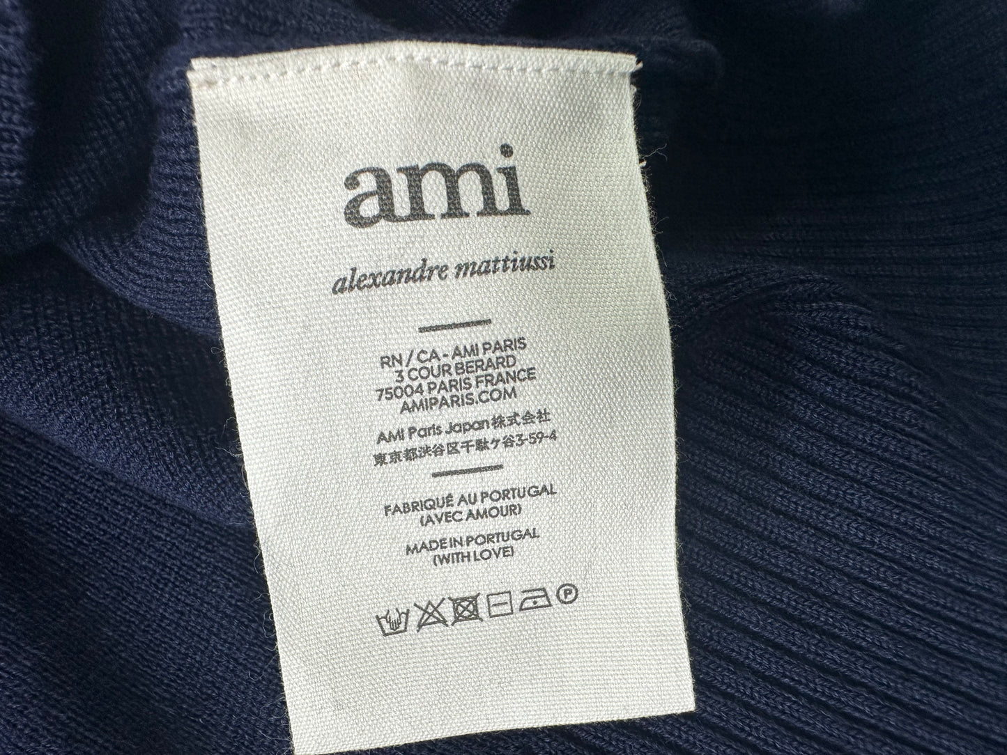 탑아미 / 아미 니트 카라 폴로티