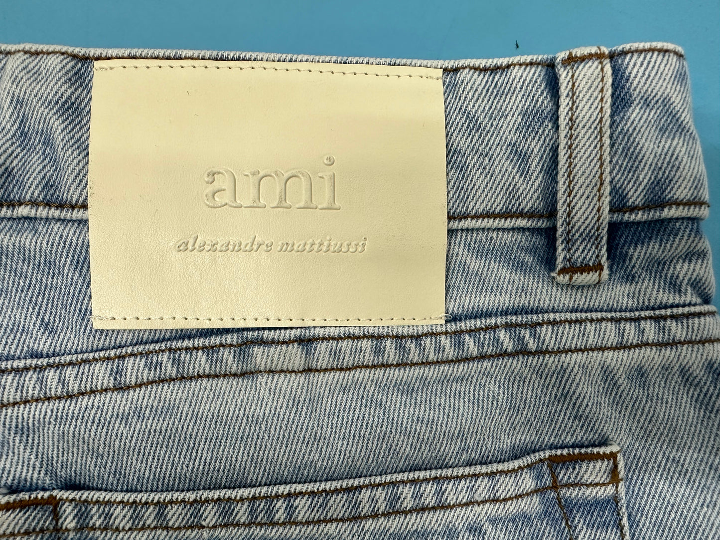 탑아미 / 메탈 하트 로고 청바지