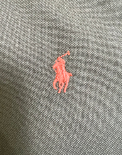 탑폴로 / 폴로 셔츠 , 클래식한 핏 그린 옥스퍼드 셔츠