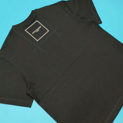 탑우영미 / 우영미 반팔티 , 코튼 스퀘어 라벨 티셔츠