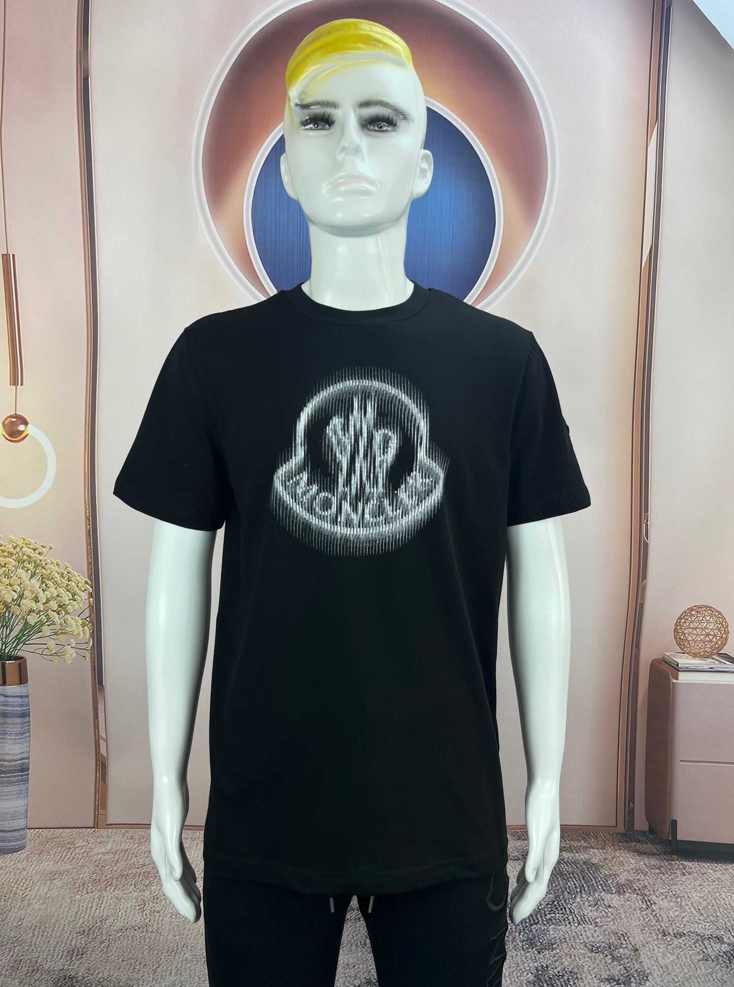 탑몽클  / MC 흐릿한 로고 티셔츠