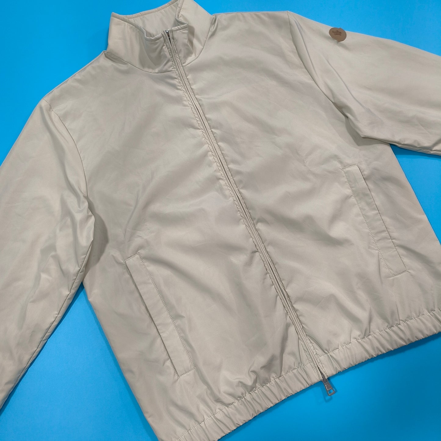 탑몽클X  / MC 메이다사 쉘 새틴 재킷