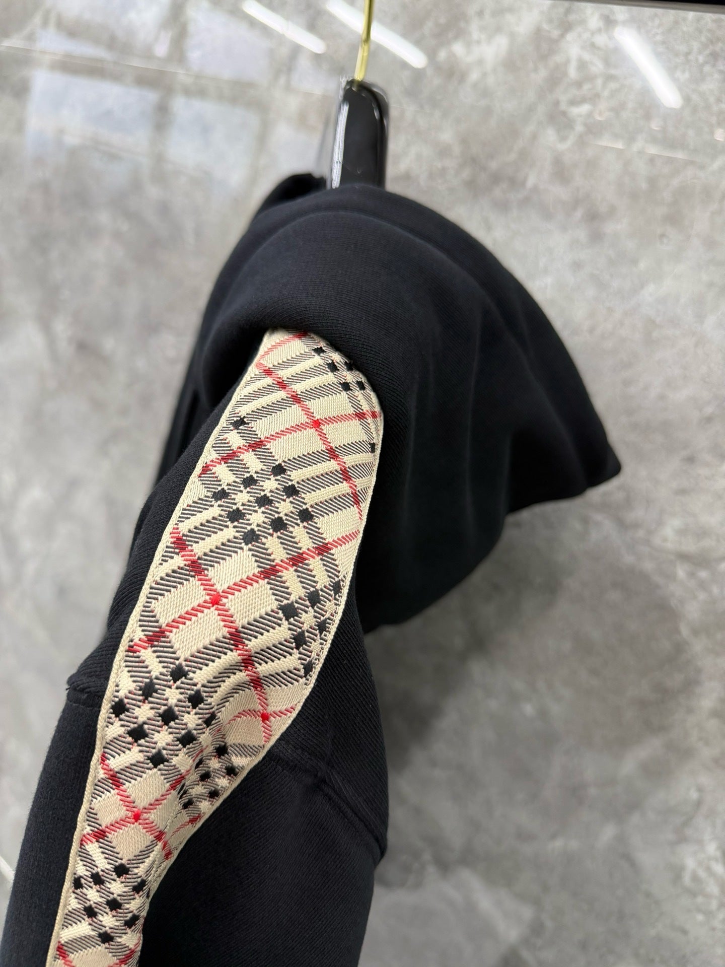 대리석 / 버버리 지퍼 후드