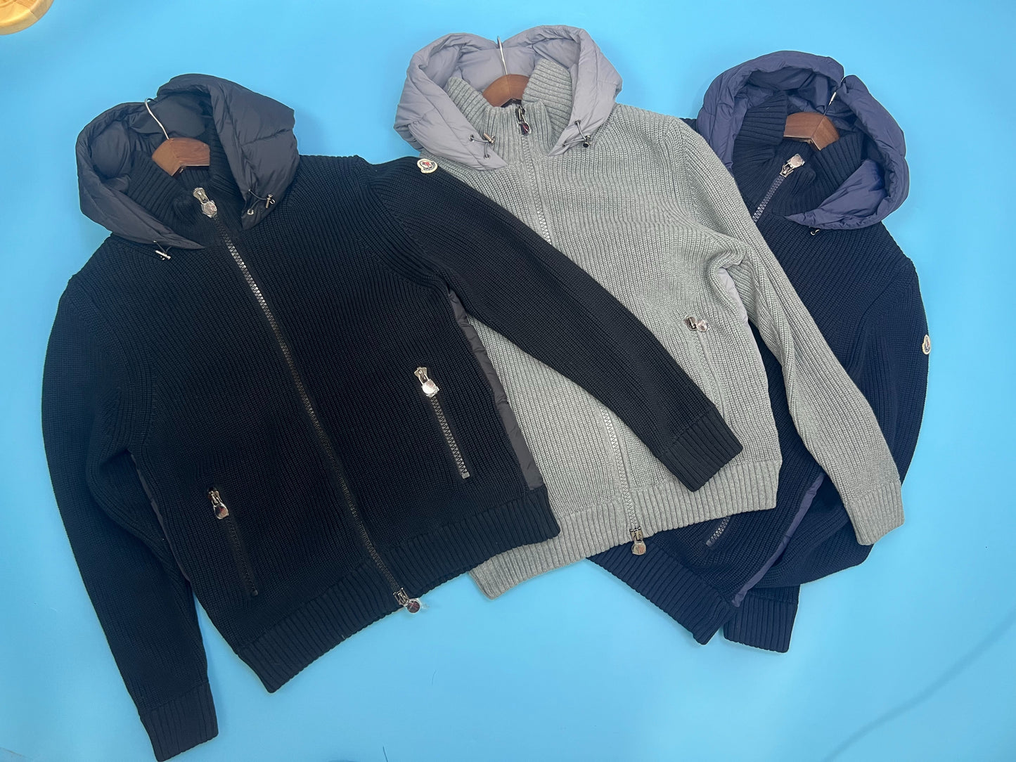 탑몽클  / MC 빈티지 니트 다운