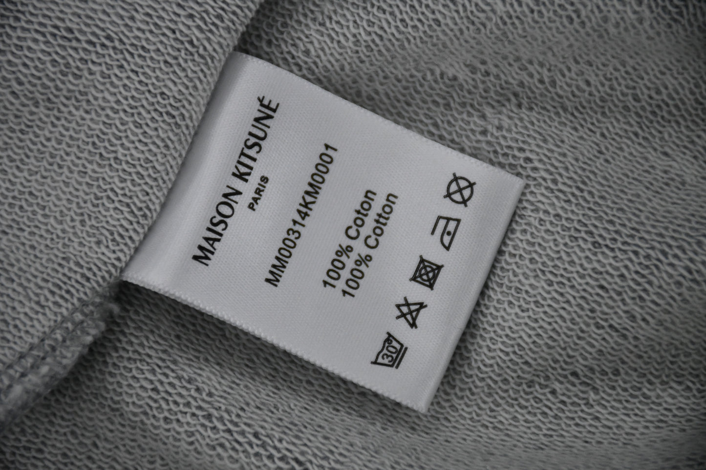 탑키츠네 / 메종키츠네 반집업 ,단홍폭스반하이넥후드