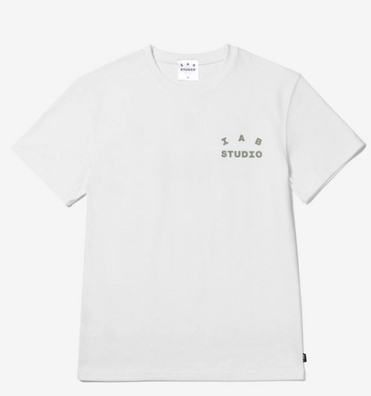 탑아이앱 / 아이앱 티셔츠 화이트 라이트 그린