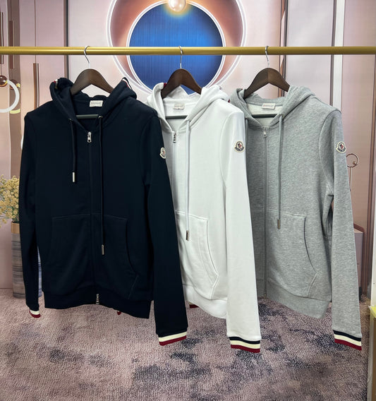 탑몽클 / MC 모자 스트라이프 맨투맨