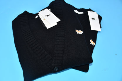 탑키츠네 / 메종키츠네 가디건 유니 베이비폭스 브이넥 가디건