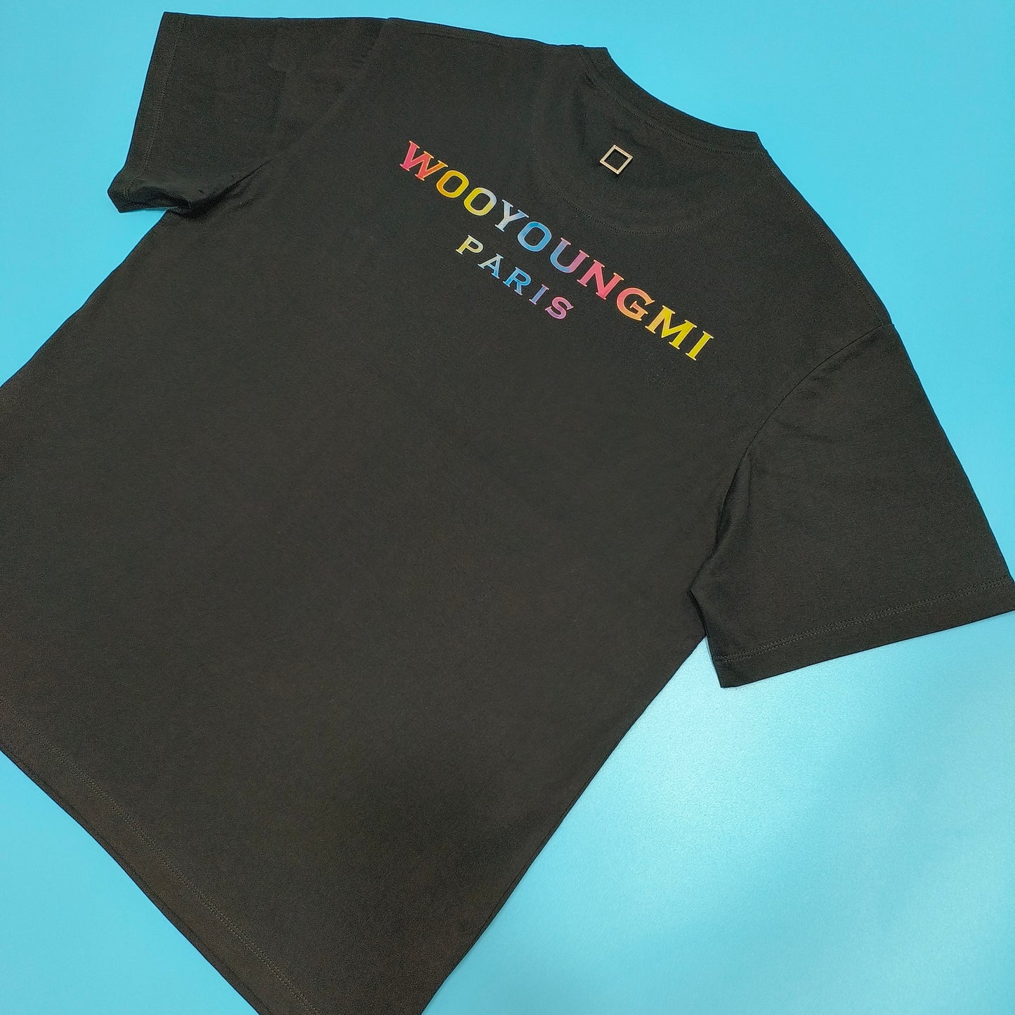 탑우영미 / 우영미 반팔티 , 홀로그램 로고 티셔츠