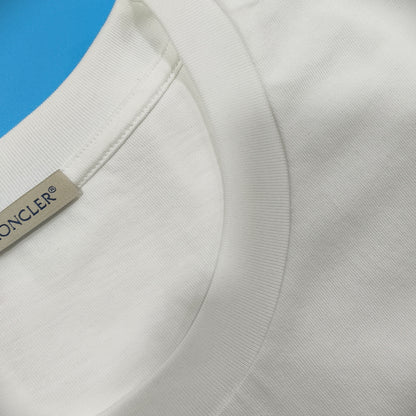 탑몽클X  / MC 브라운 더블 스탬프 티셔츠