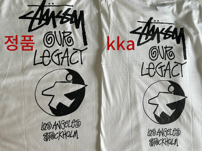 kka / 스투시 OUR LEGACY 반팔티