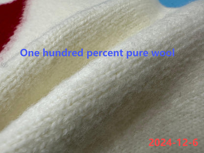 탑아미 / 아미  24 레드 빅로고 라운드 니트