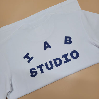 탑아이앱 / 아이앱 티셔츠 화이트 네이비