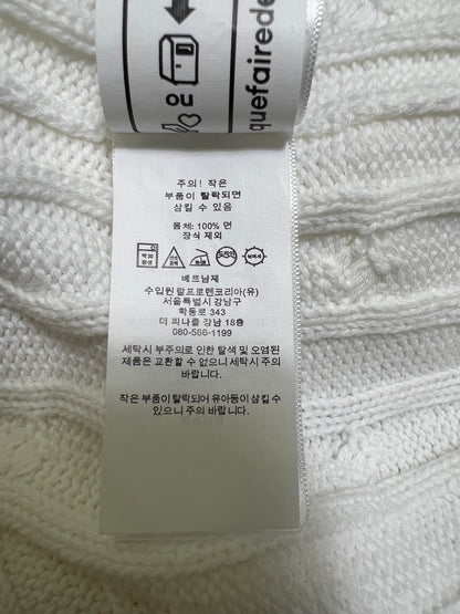 탑폴로 / 폴로 여성 꽈베기 니트 탑