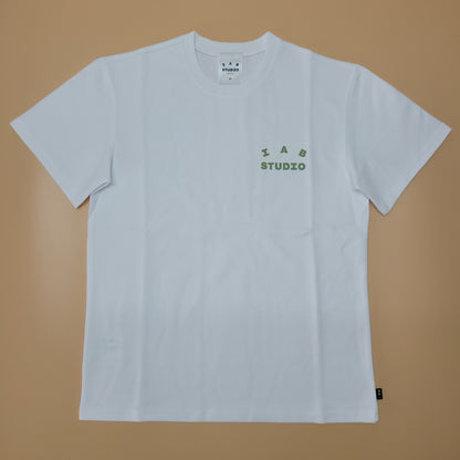 탑아이앱 / 아이앱 티셔츠 화이트 라이트 그린