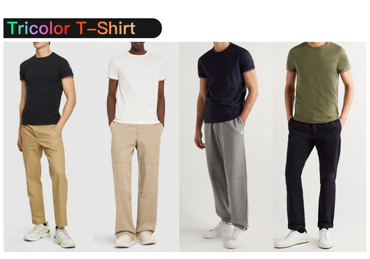 탑몽클X  / MC 삼색 티셔츠