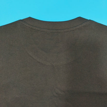 탑몽클X  / MC 브라운 더블 스탬프 티셔츠