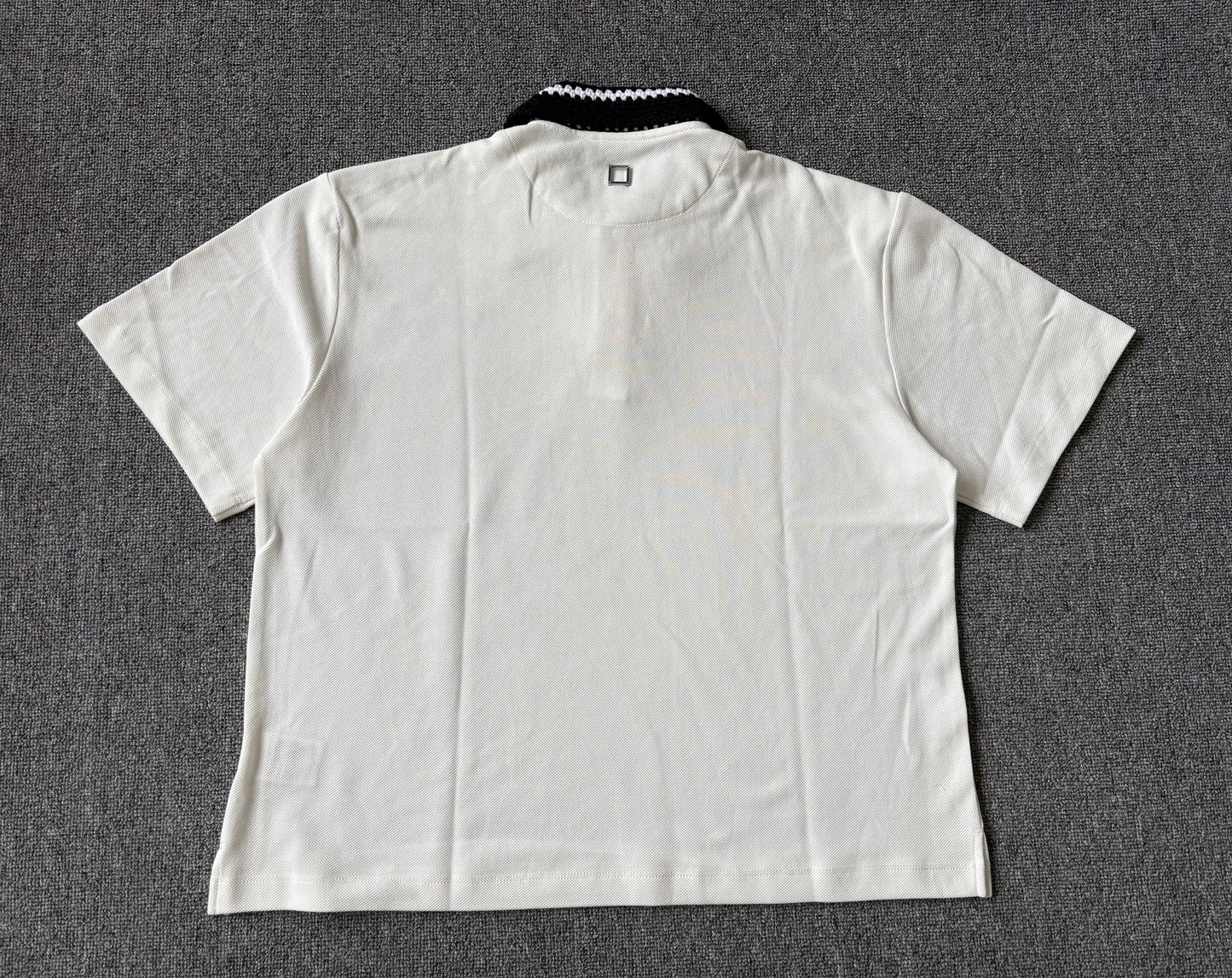 베어 / 우영미 니트넥 폴로 화이트 카라티