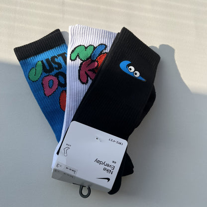 CND / 나이키 캐릭터 양말 3켤레