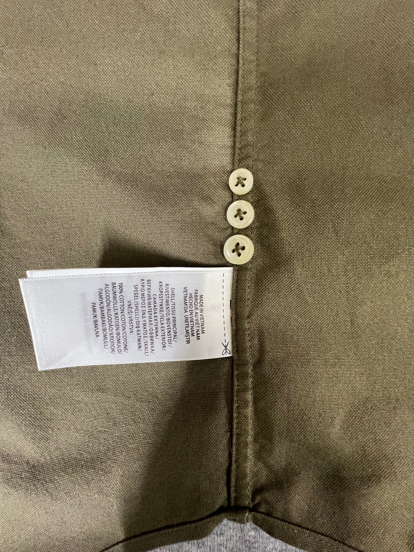 탑폴로 / 폴로 셔츠 , 클래식한 핏 그린 옥스퍼드 셔츠