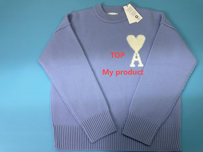 탑아미 / 아미 메리노울  라운드 스웨터