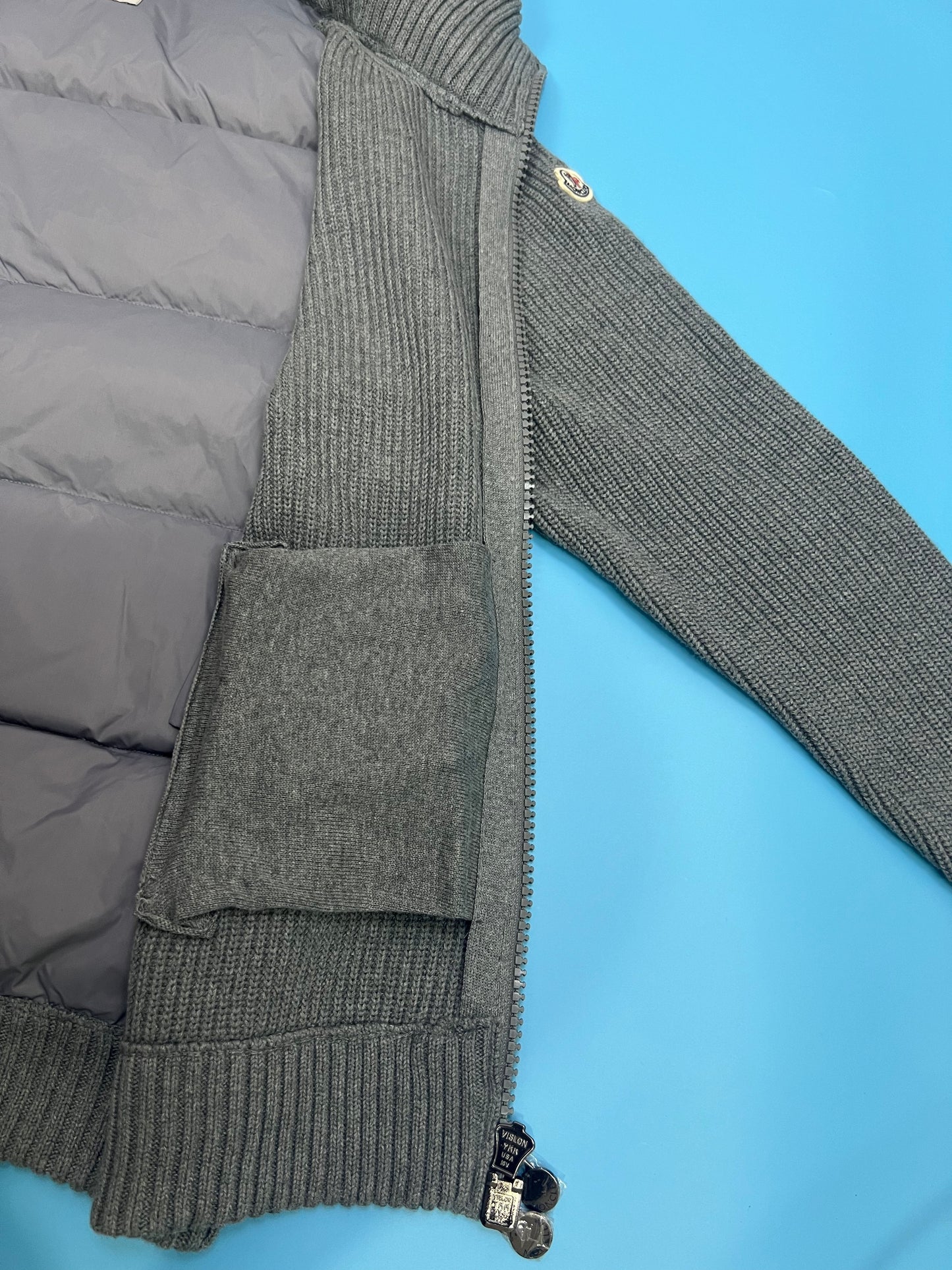 탑몽클  / MC 빈티지 니트 다운