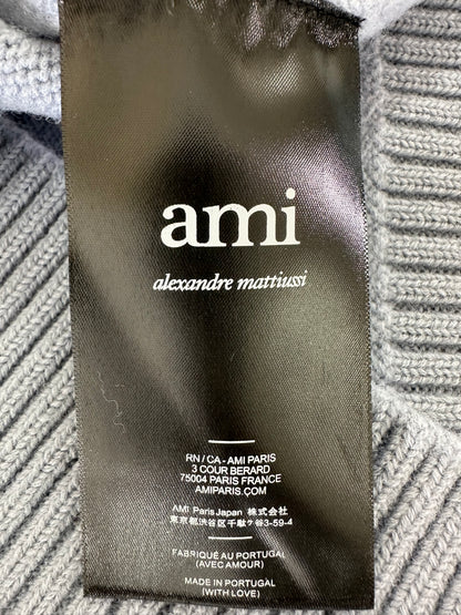 탑아미 / 아미 스틸 블루 울 스웨터