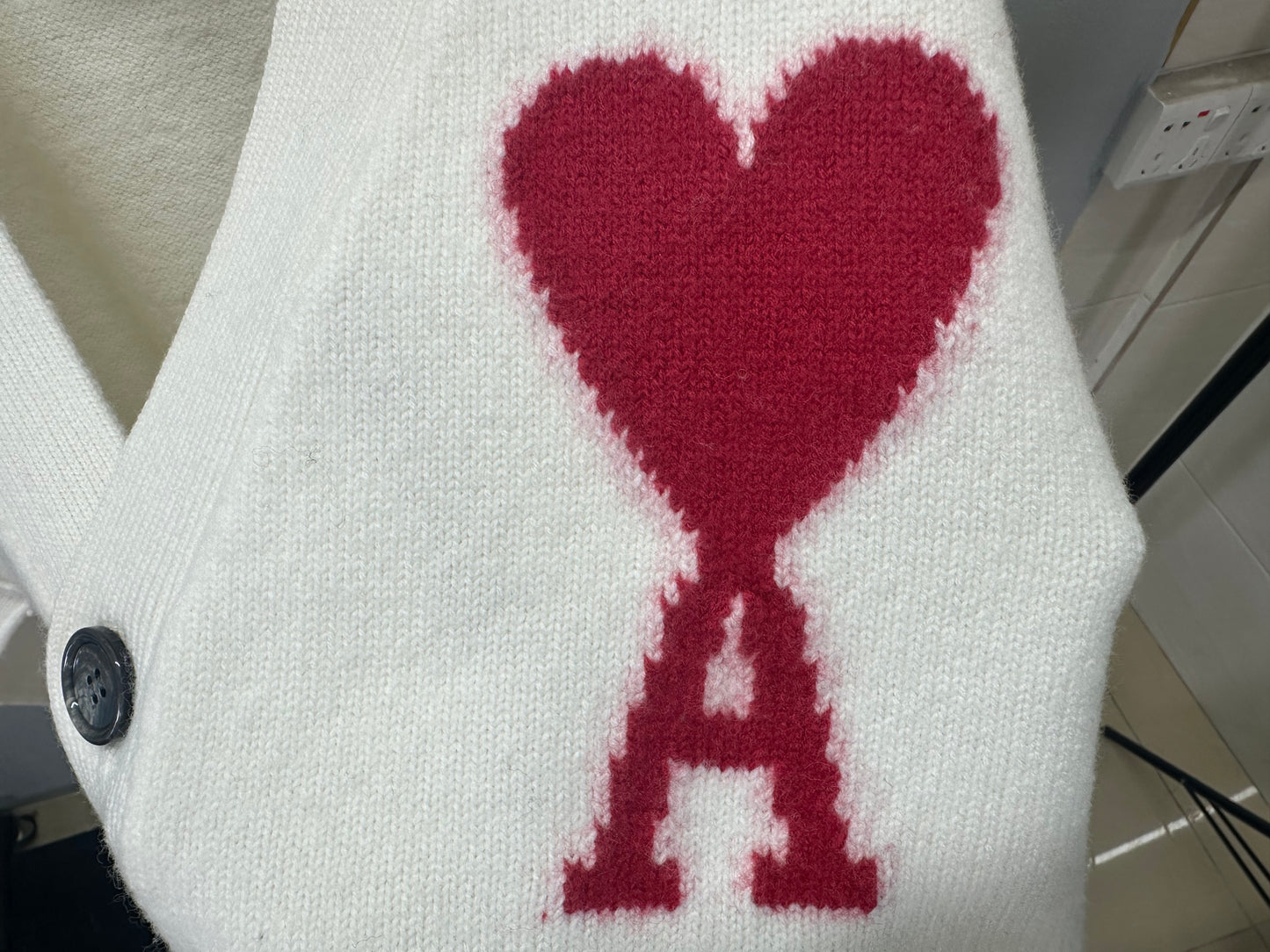 탑아미 / 아미 24년 울  카디건 스웨터