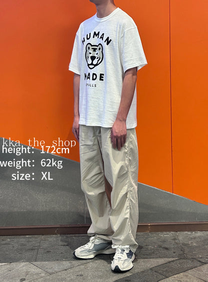 kka / 휴먼메이드 반팔티 ,  HUMAN MADE Tiger short sleeve black