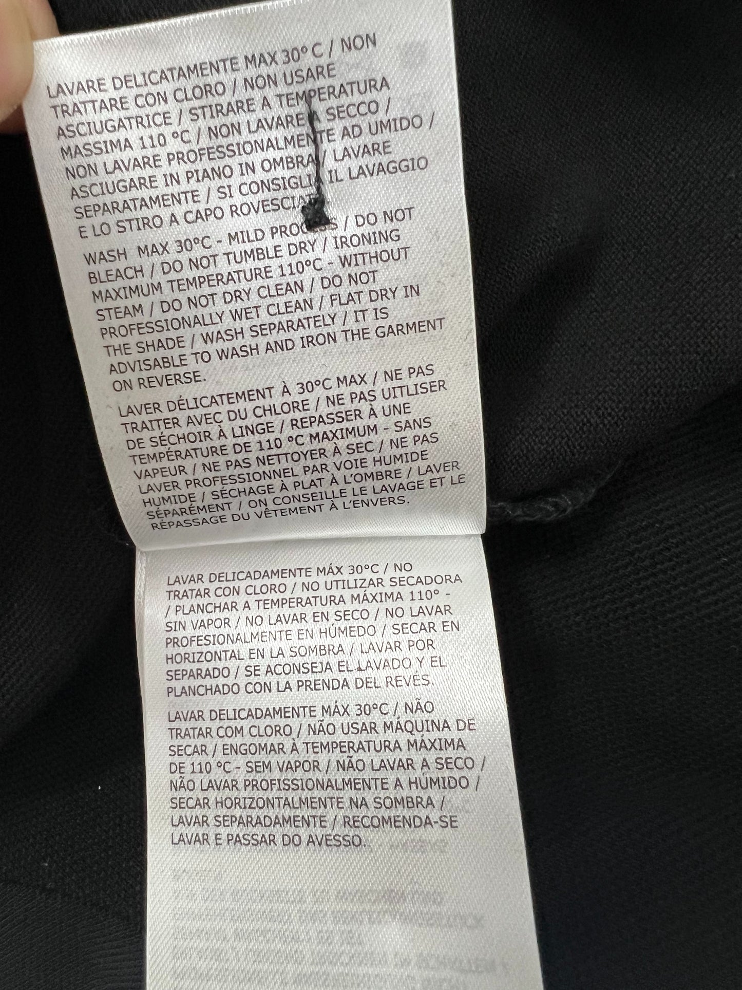 탑몽클 / MC 뒤 칼라 끈 폴로