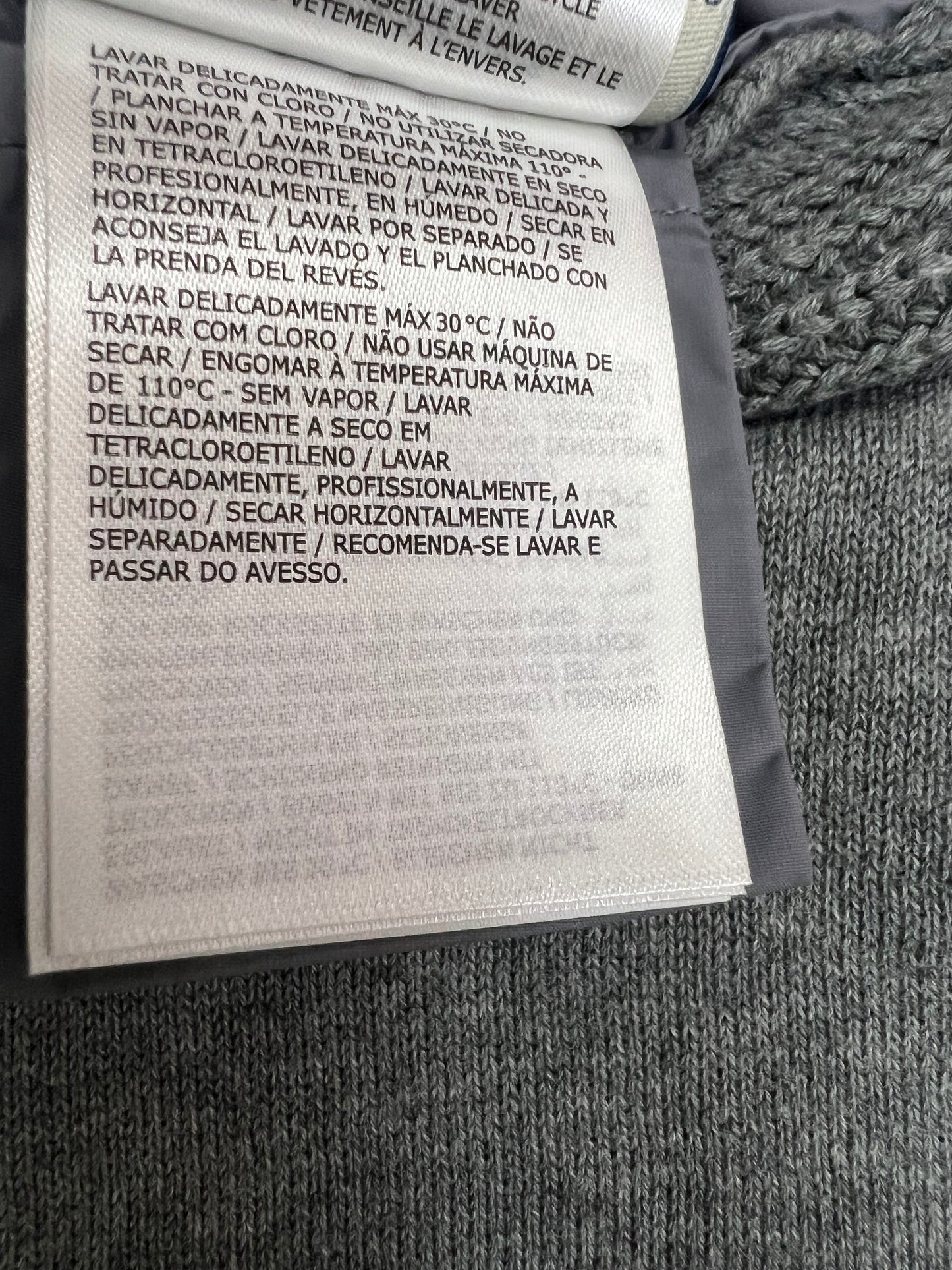 탑몽클  / MC 빈티지 니트 다운