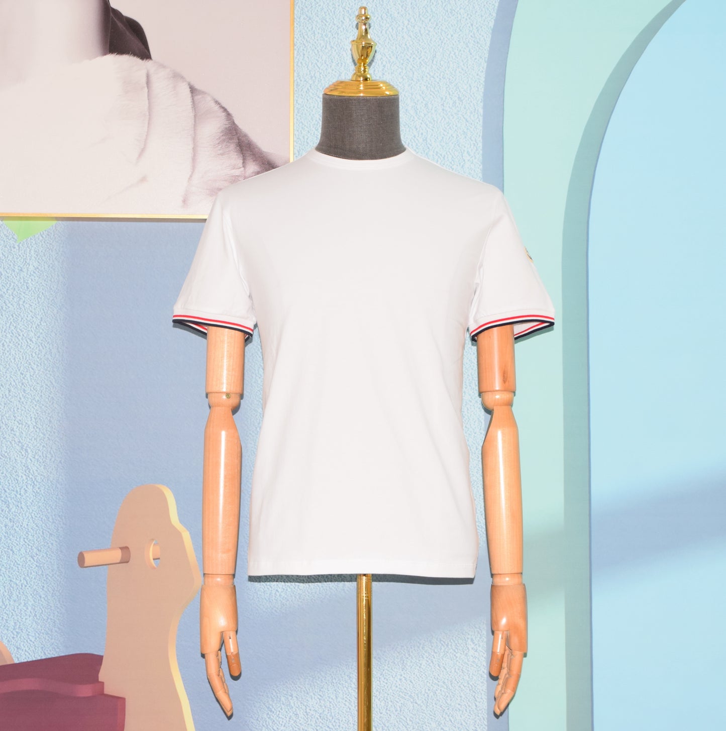 탑몽클X  / MC 삼색 티셔츠