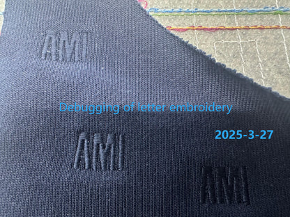 탑아미 / 아미 2025년형 화이트 와펜 후드집업 white badge zipper hoodie