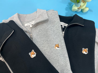 탑아키마 / 메종키츠네 싱글 노랑 폭스 반집업